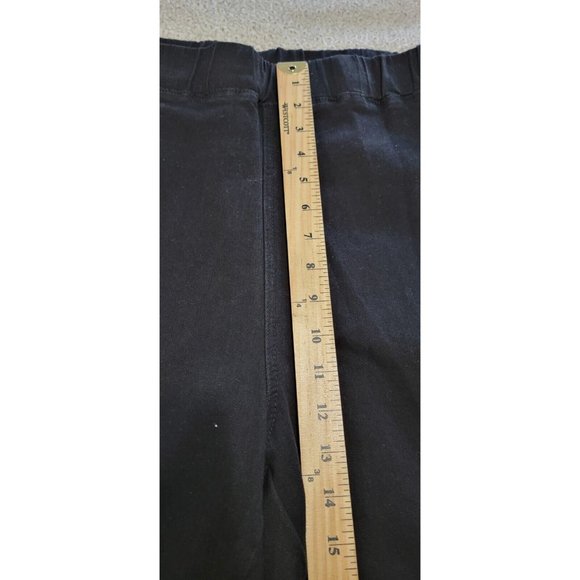 Curvy Girl By Ashley Stewart Women's Black Denim Flare Pants Size 1X*NEW! w/ Tag - Picture 11 of 16